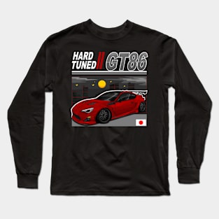 JDM TOYOTA GT 86 (RED) Long Sleeve T-Shirt